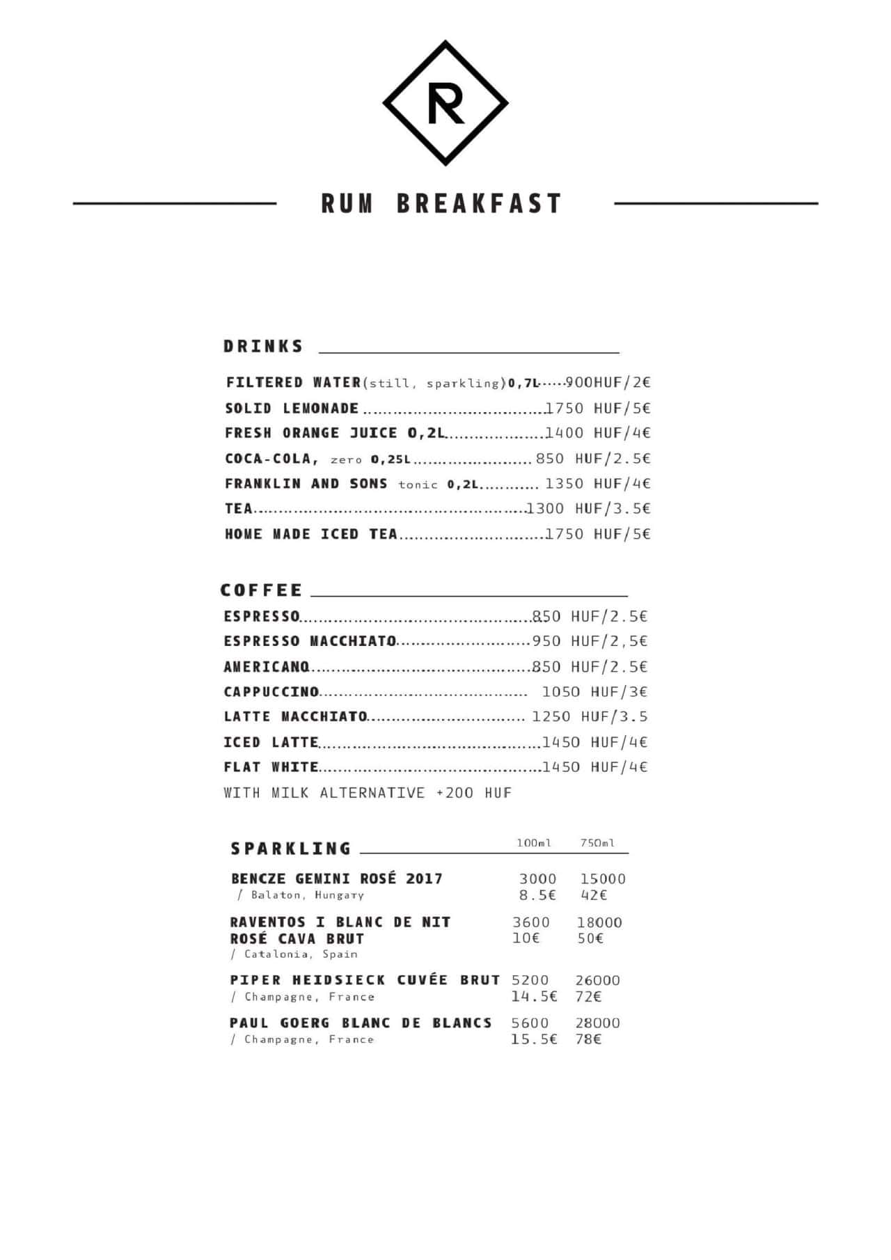 Menus - SOLID